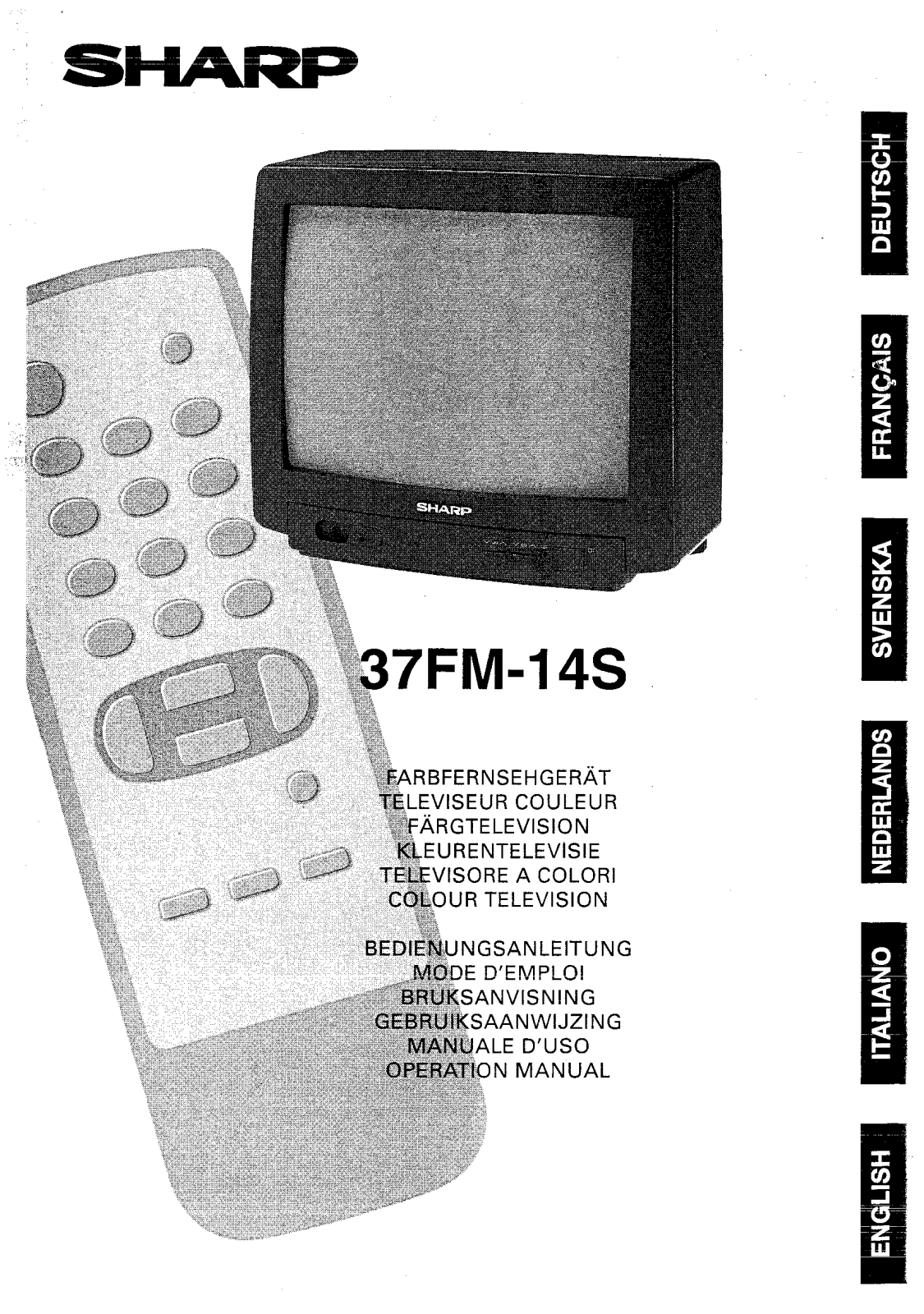 Sharp 37FM-14S User Manual