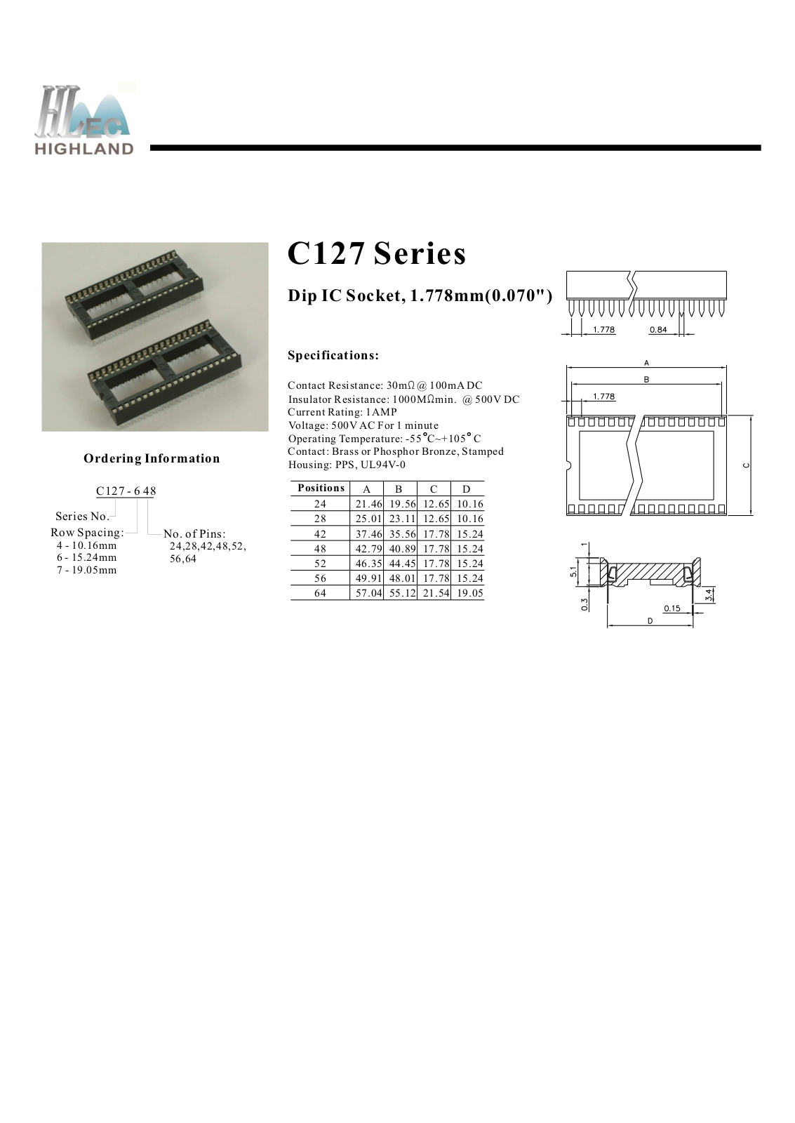 Rainbow Electronics C127 User Manual