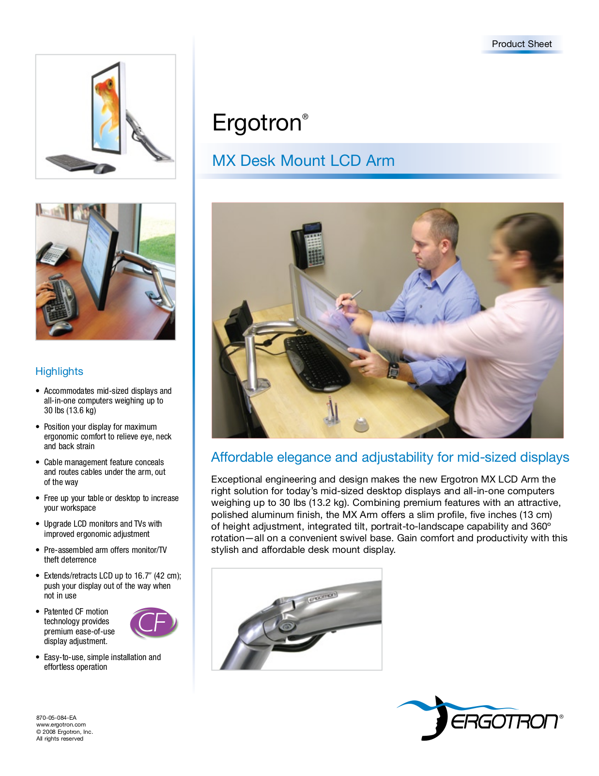 Ergotron 45-214-026 User Manual