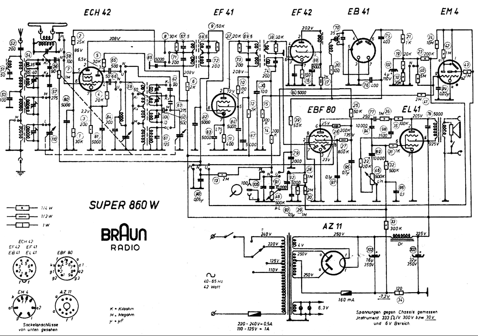 Braun Super860W Schematic - ManualMachine.com