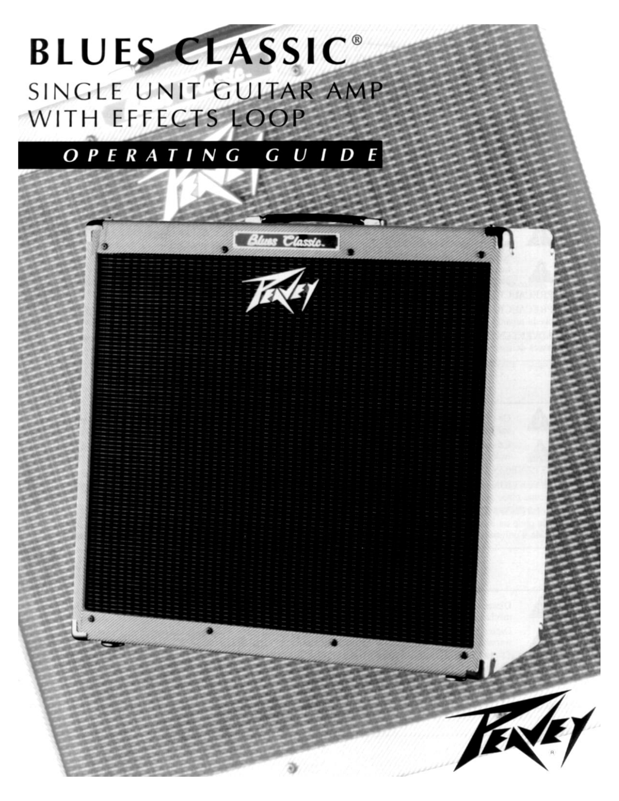 Peavey Blues User Manual