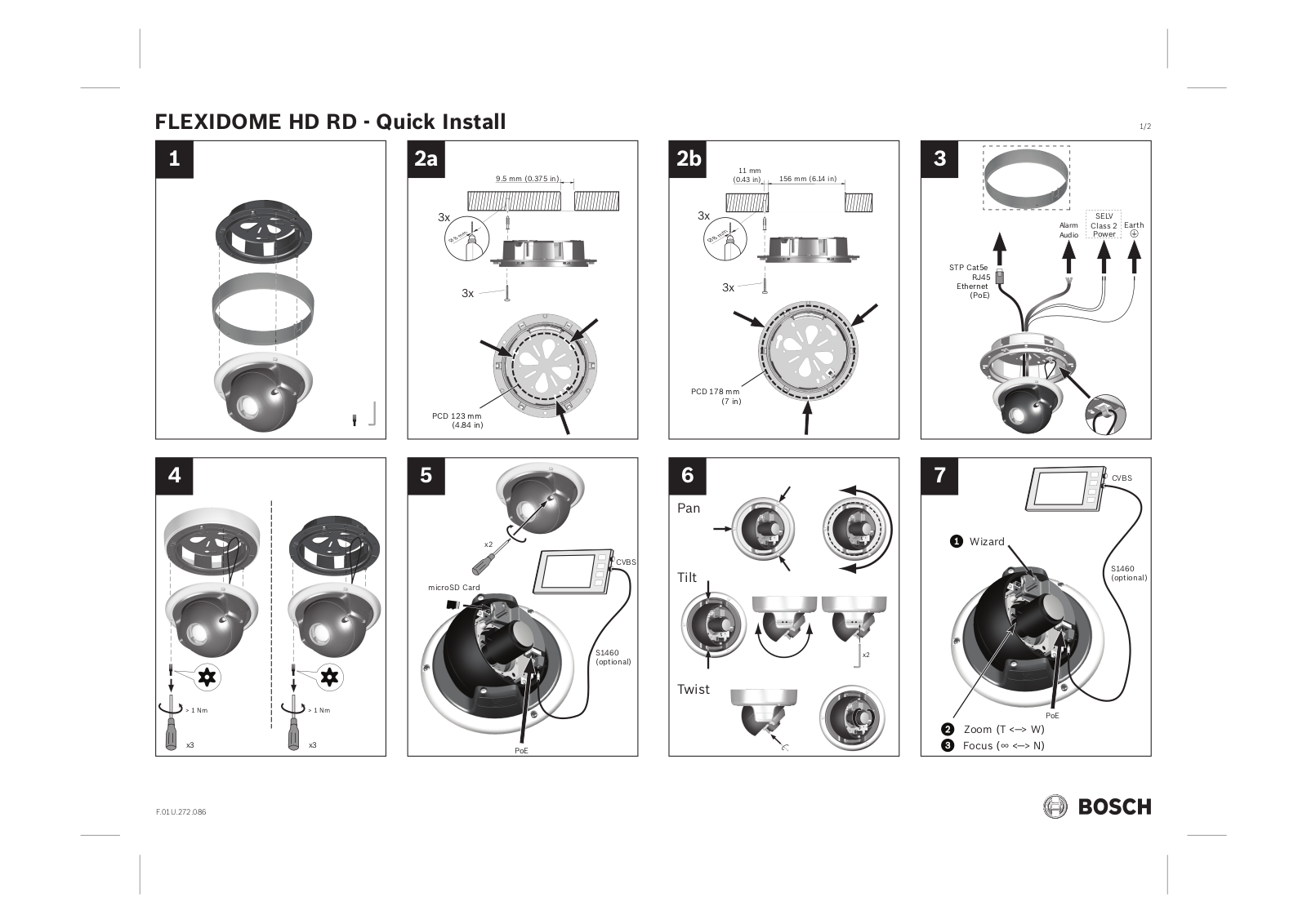 Bosch HD 720p60 RD User Manual