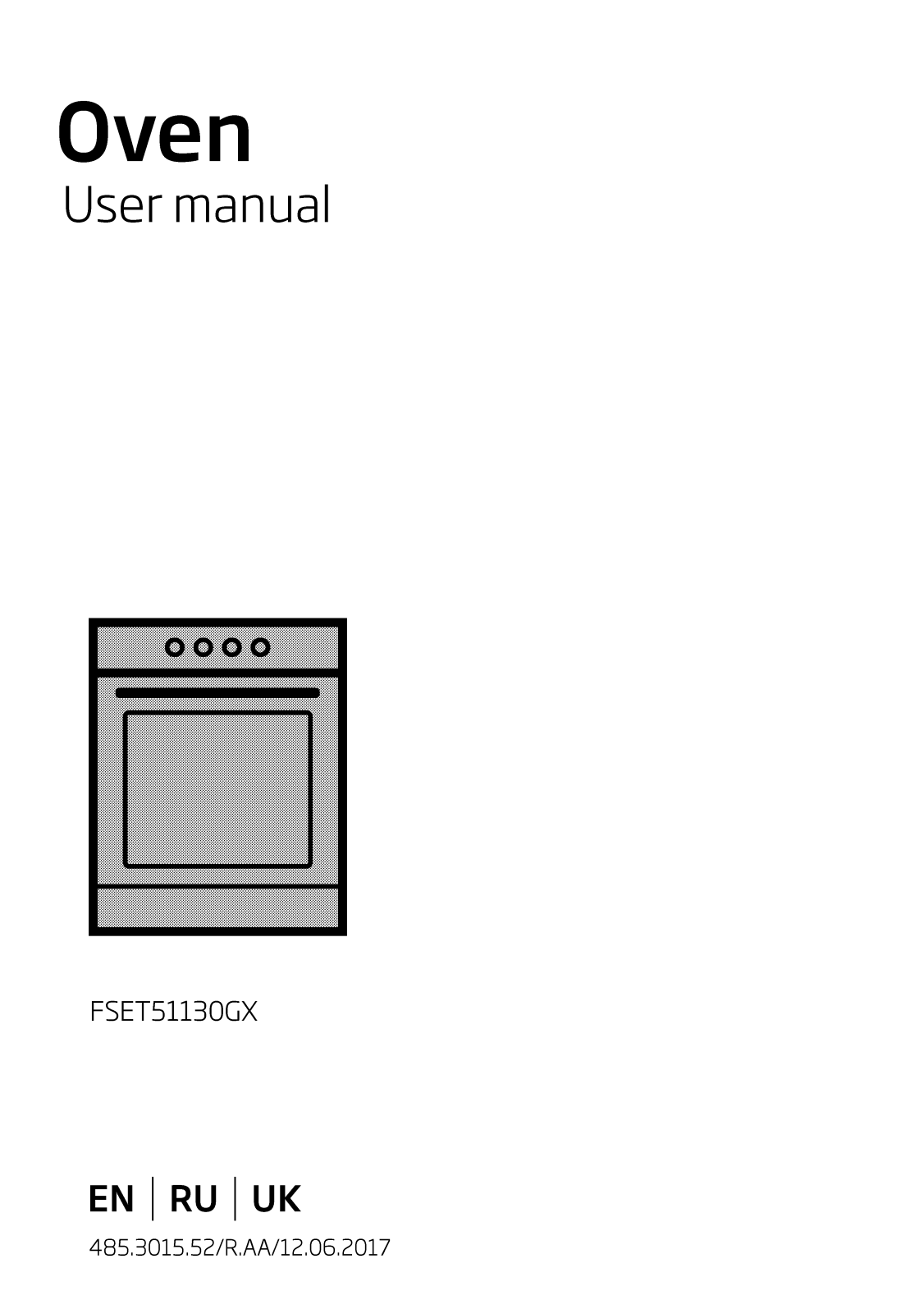 Beko FSET 51130 GX User manual