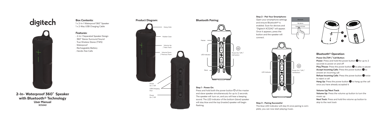 TechBrands XC5242 User Manual