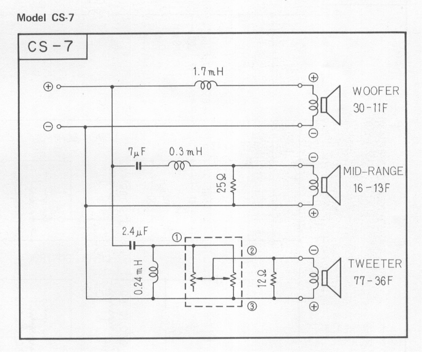 Pioneer CS-7 Schematic - ManualMachine.com