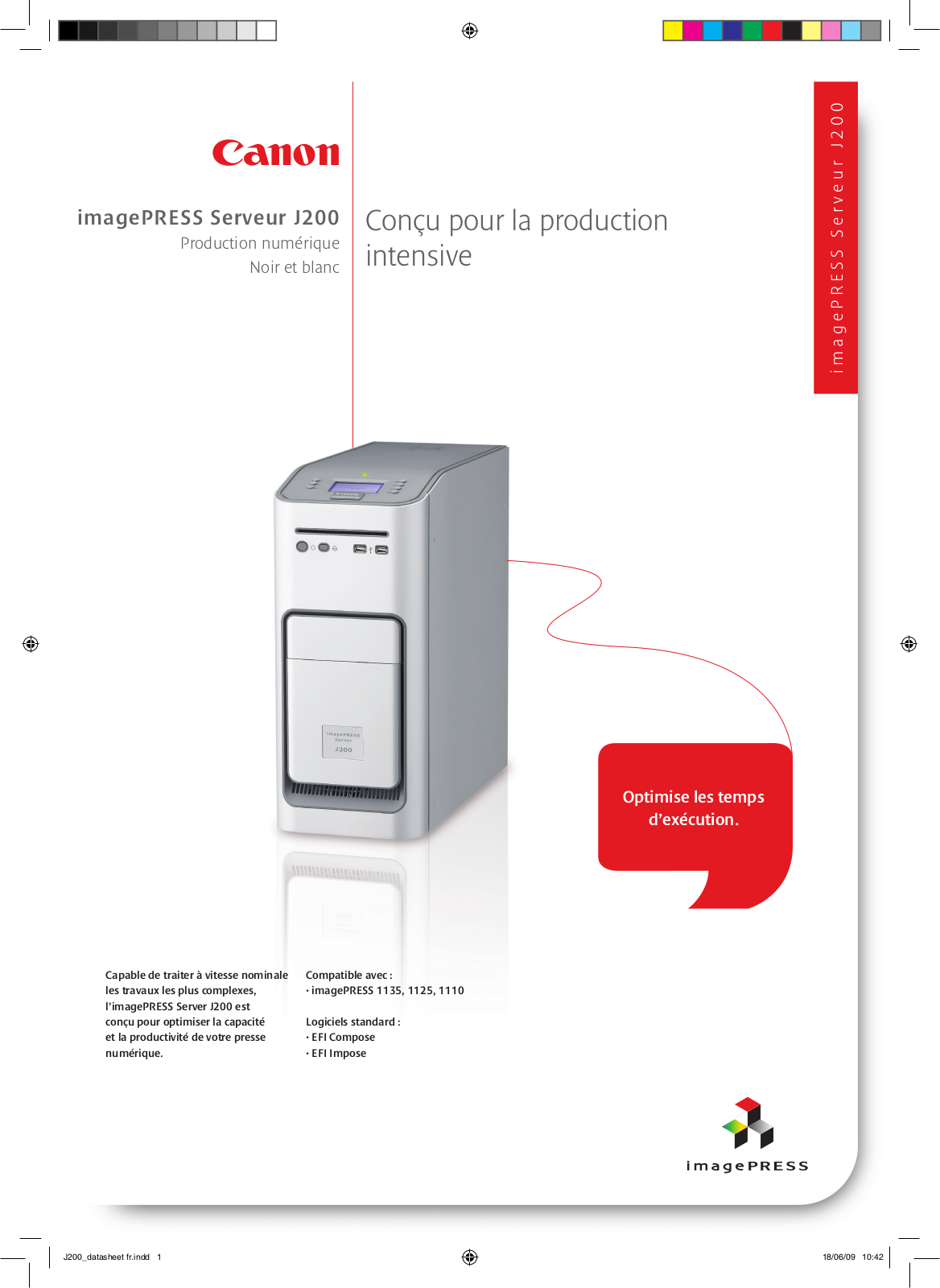 Canon J200 BROCHURE