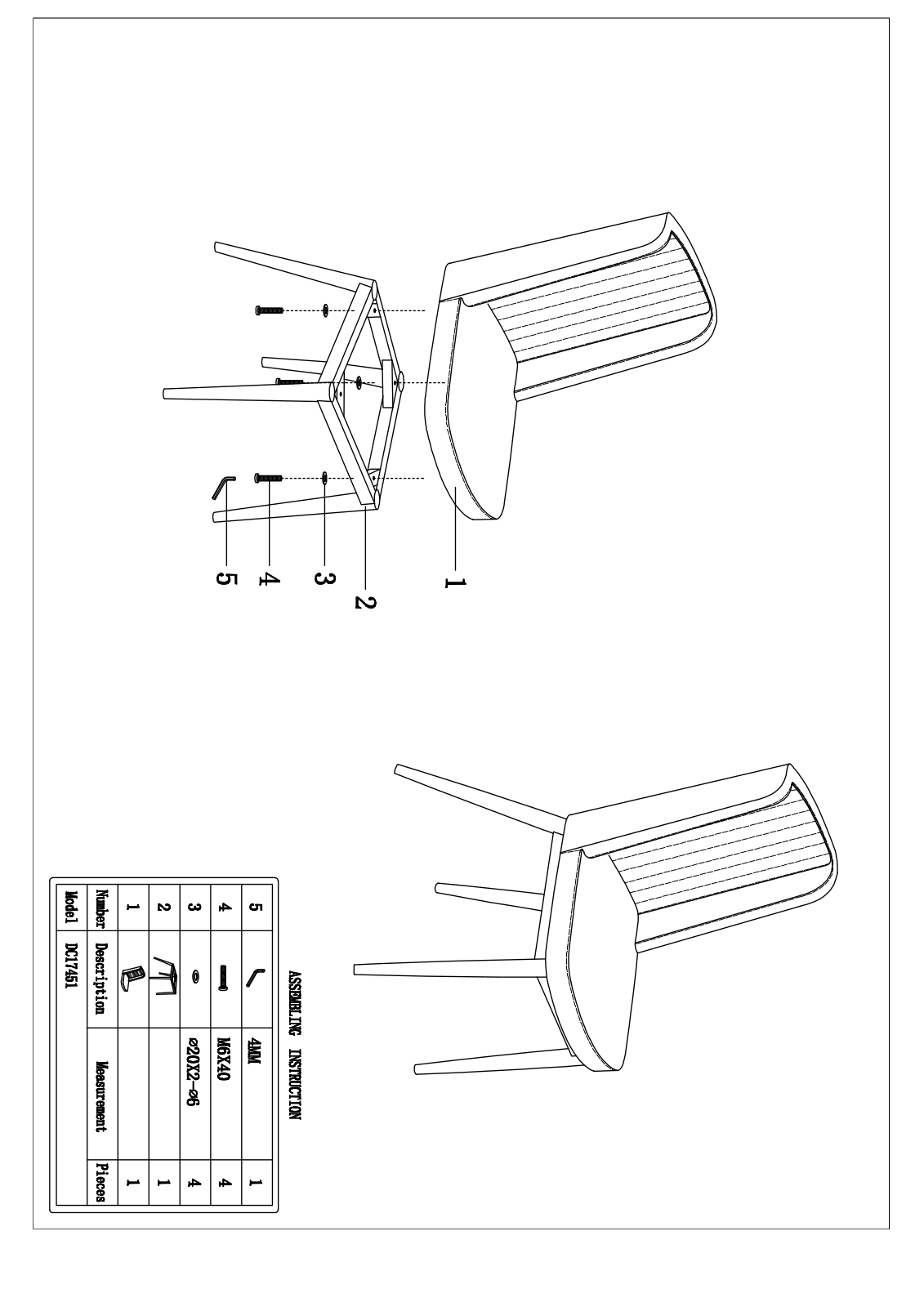 Armen Living LCWDSIGR Assembly Guide - ManualMachine.com