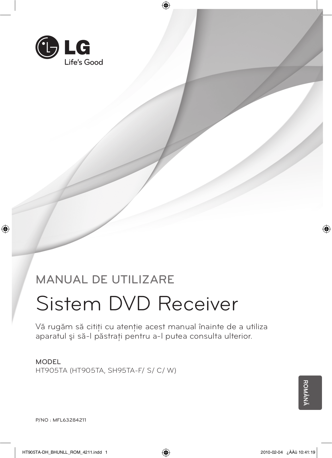 Lg HT905TA User Manual