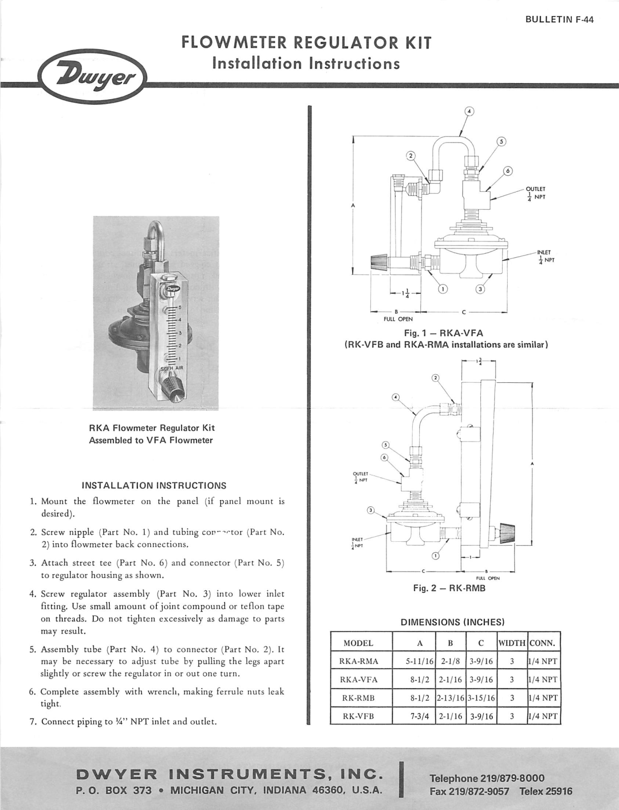 Omega RKA-RMA, RKA-VFA, RK-RMB, RK-VFB User guide - ManualMachine.com