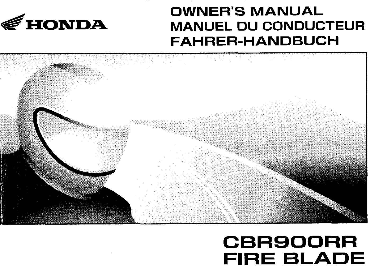 Honda CBR1000RR 2002 Owner's Manual