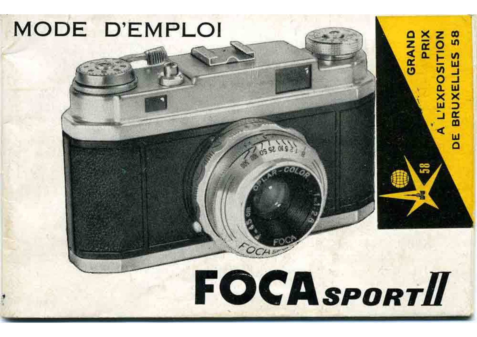 FOCA FocaSport II Instruction Manual