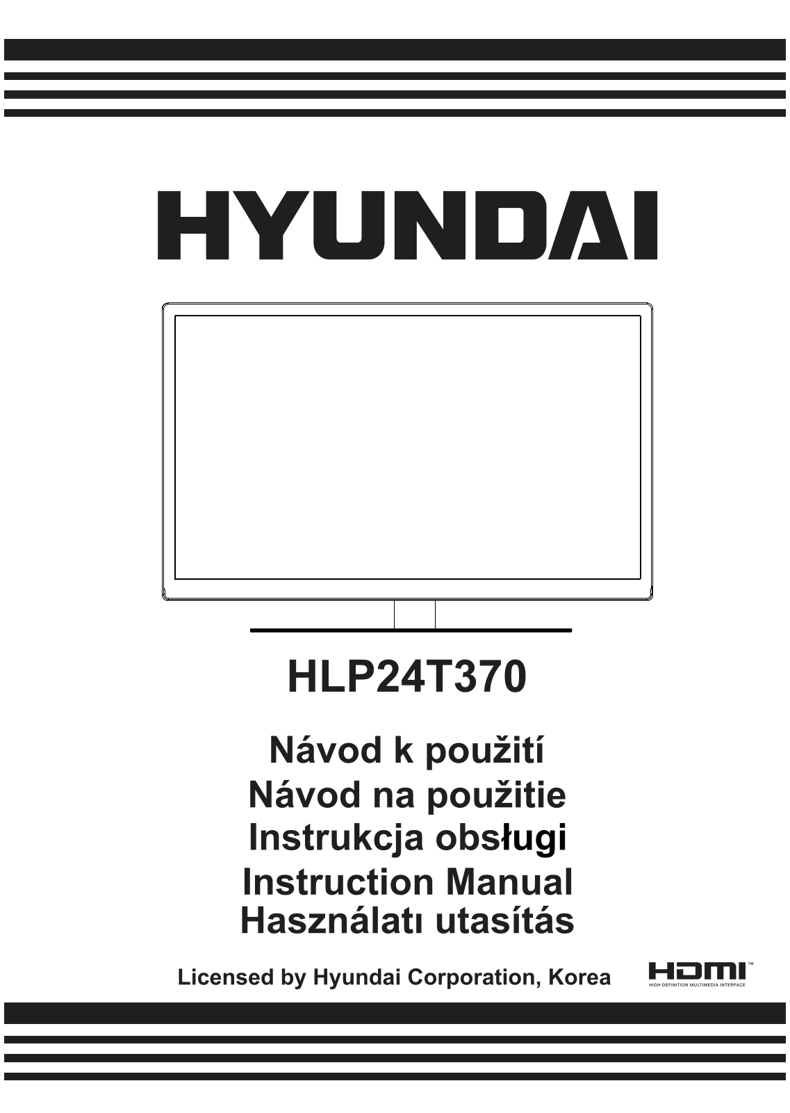 Hyundai HLP 24T370 Operating Instructions