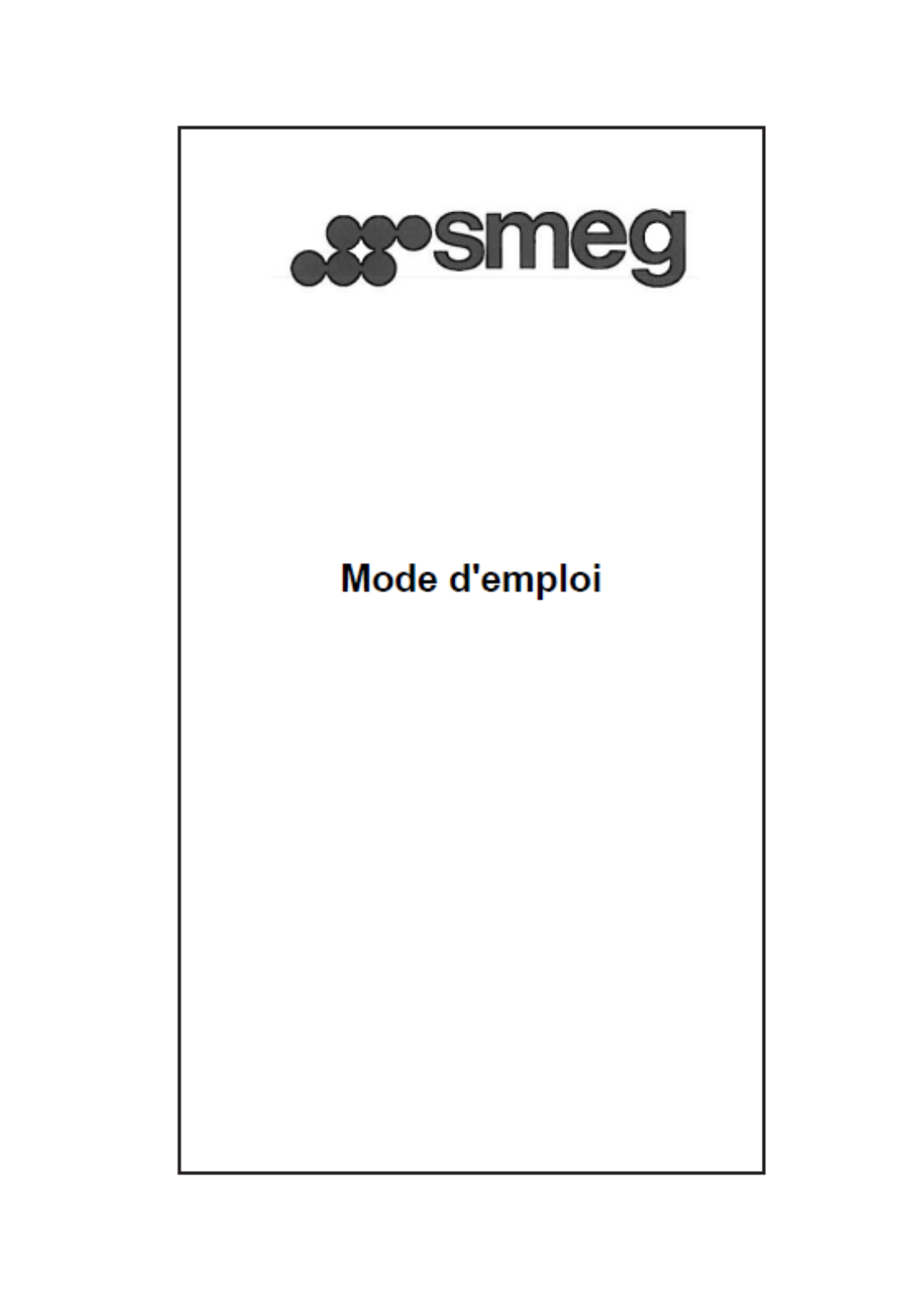 SMEG KSC120B, KSG74B, KSVV90NRA, KSVV90NX User Manual