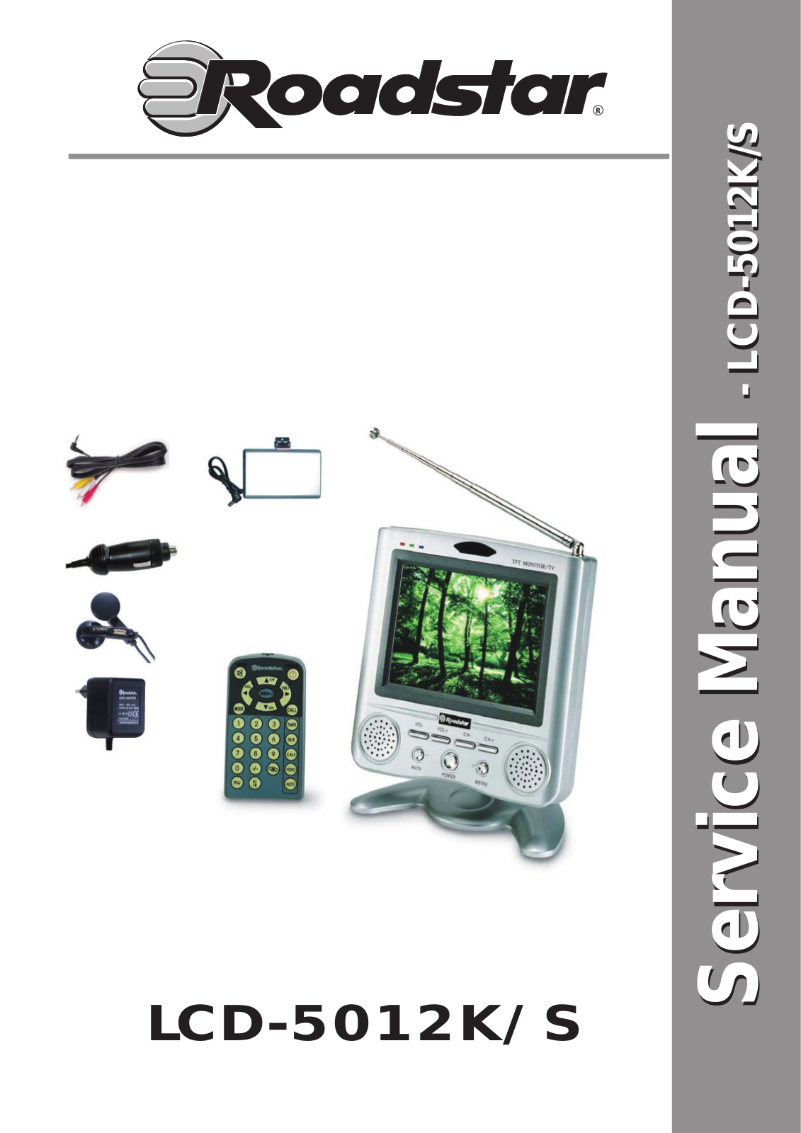 Roadstar lcd 5012k, lcd 5012 s schematic