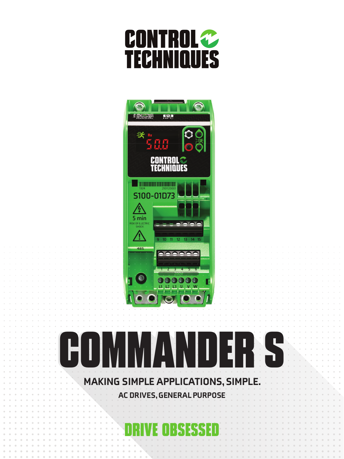 Control Techniques COMMANDER S Sales Brochure