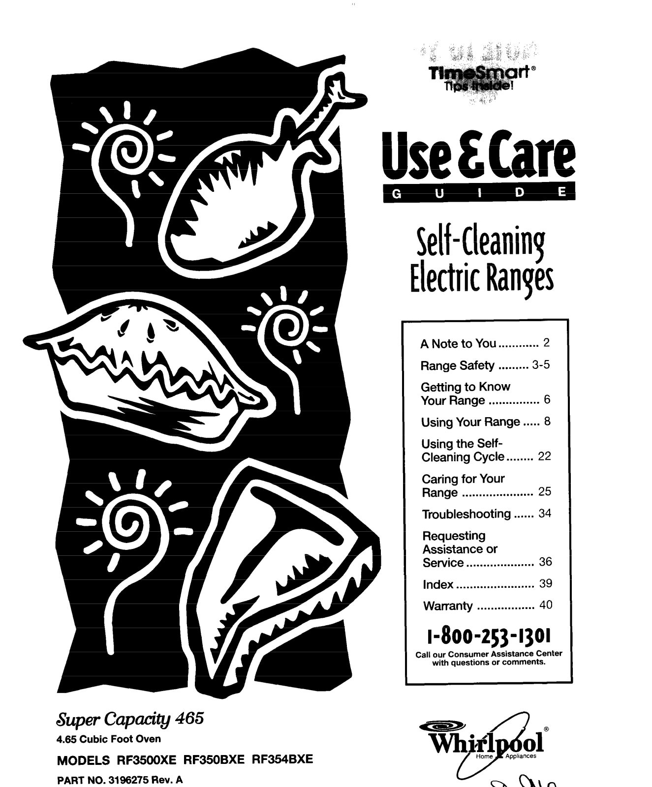 Whirlpool RF35OOXE, RF350BXE, RF354BXE User Manual - ManualMachine.com
