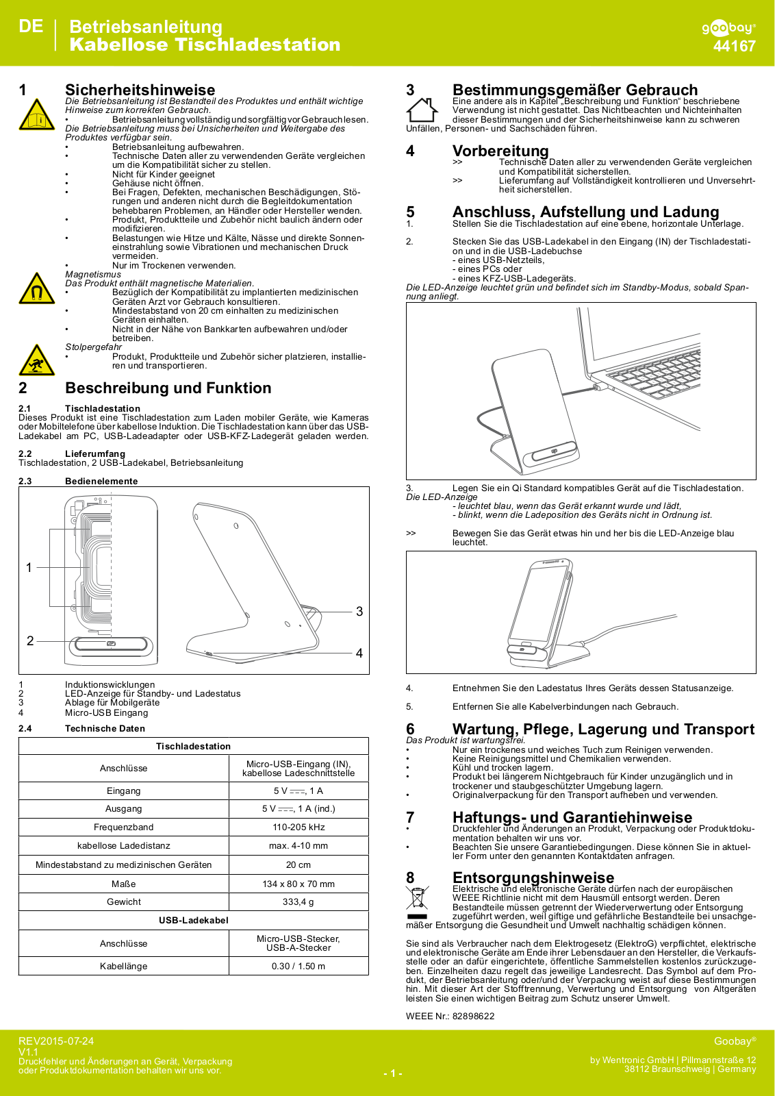 Goobay 44167 User manual - ManualMachine.com