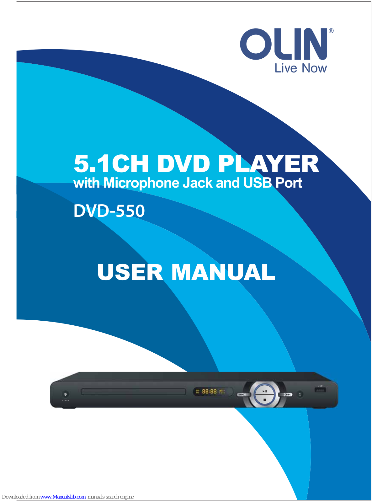 Olin DVD-550 User Manual