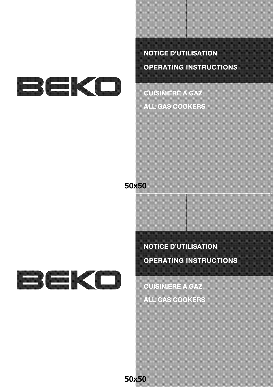 BEKO CG41008 User Manual