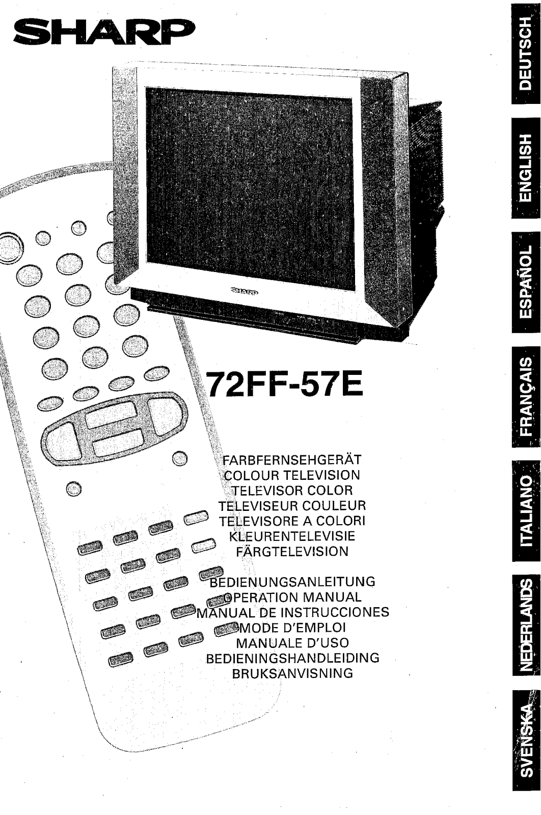 SHARP 72FF-57E User Manual