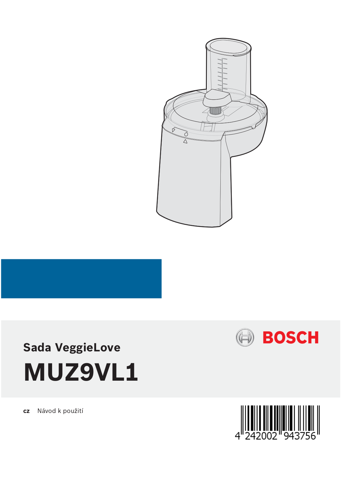 Bosch MUZ9VL1 User Manual