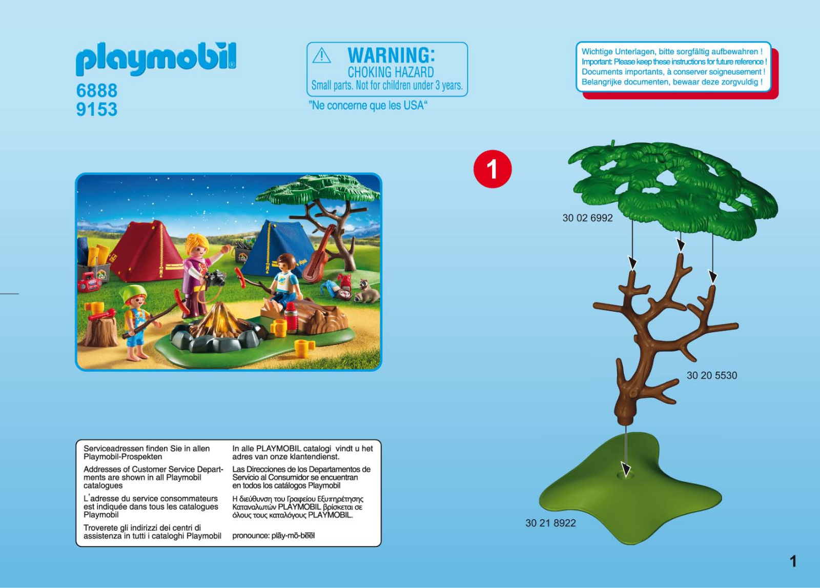 Playmobil 6888 Instructions