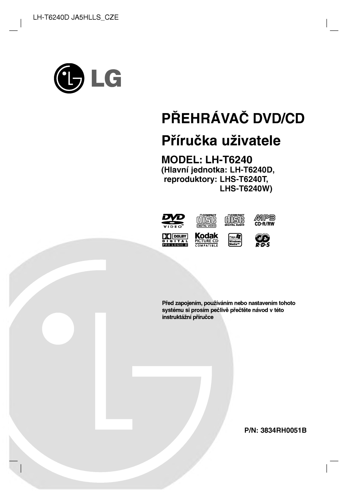 Lg LH-T6240 User Manual