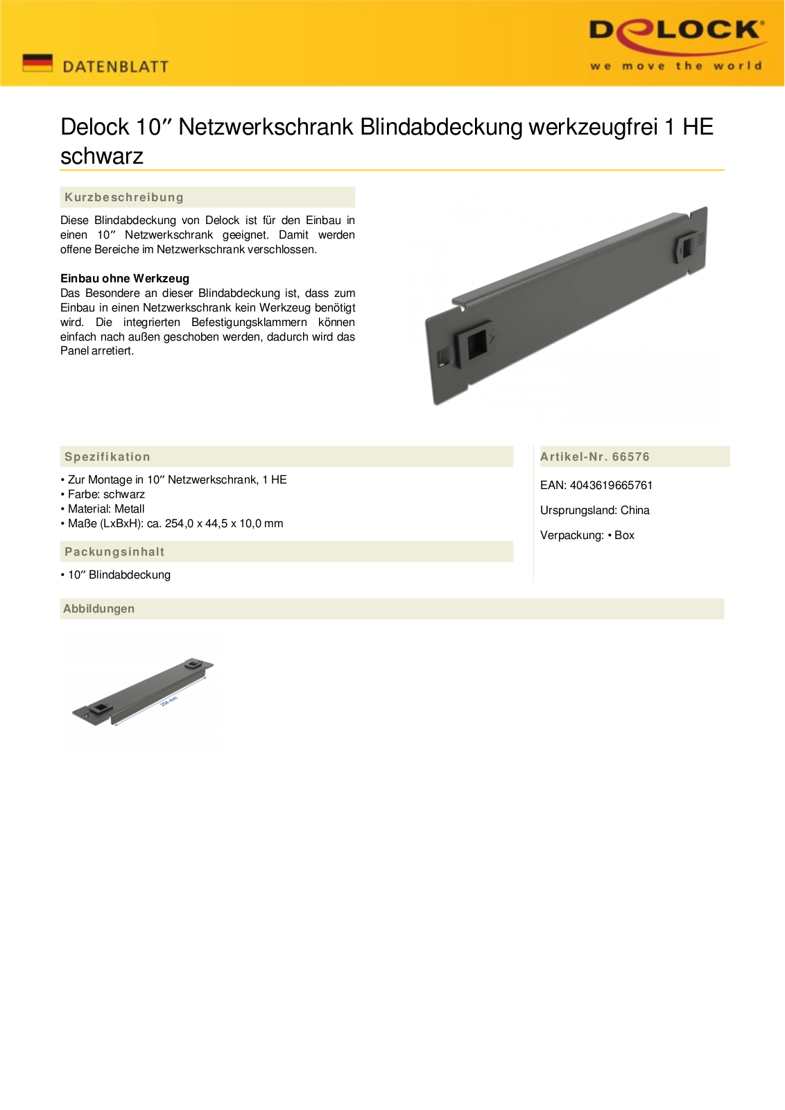 DELOCK 66576 Datasheet - ManualMachine.com