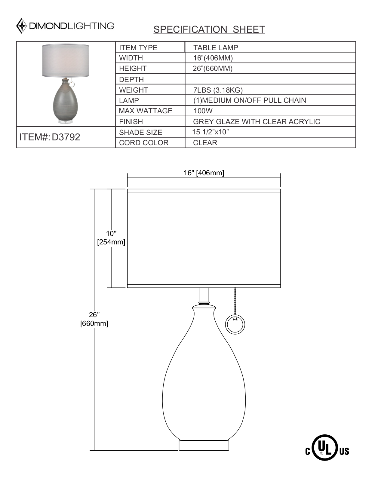 ELK Home D3792 User Manual