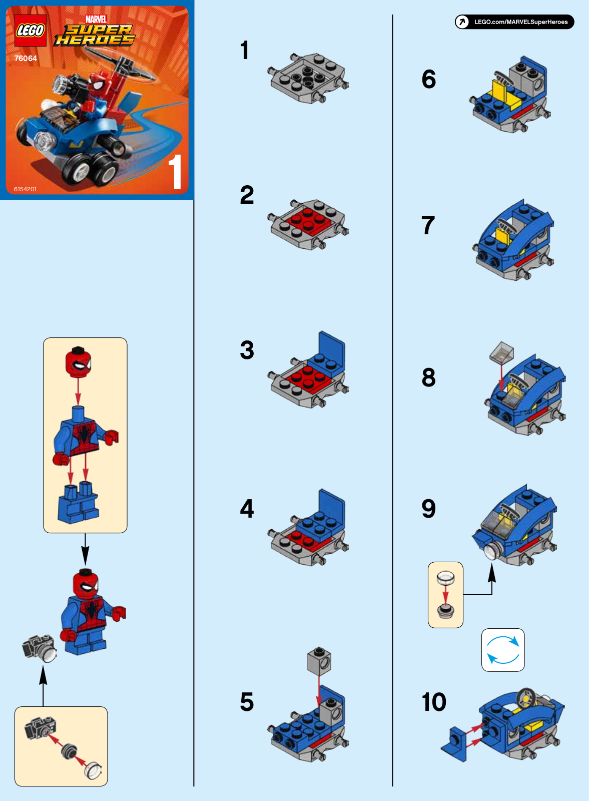 Lego 76064 User Manual - ManualMachine.com