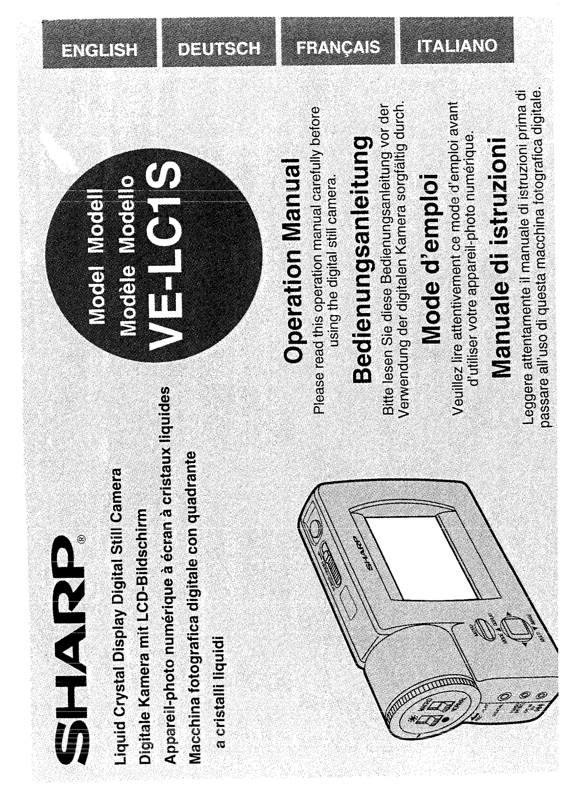 Sharp VE-LC1S User Manual