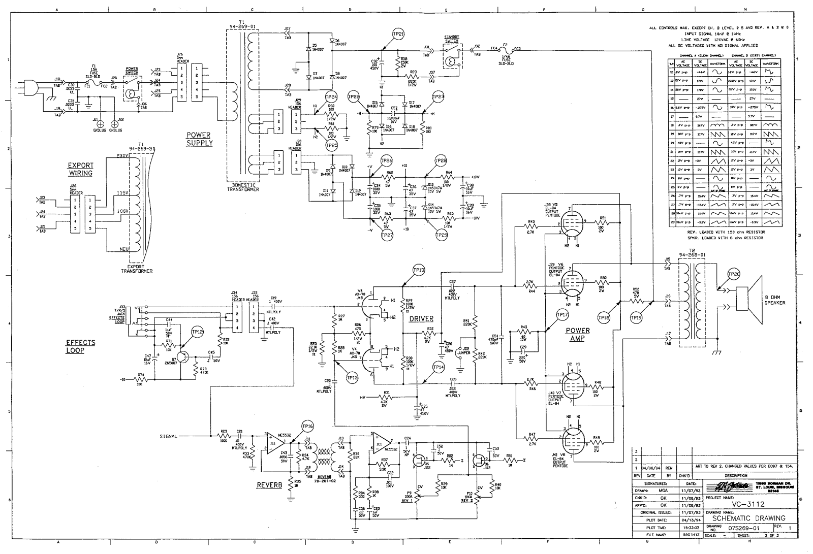 Other C Crate-VC3112 Schematic - ManualMachine.com