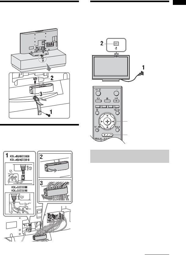 Sony KDL-40D3000, KDL-46D3000, KDL-32D3000 User Manual