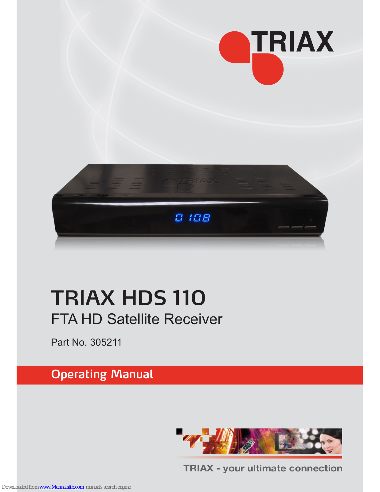 Triax HDS 110 Operating Manual