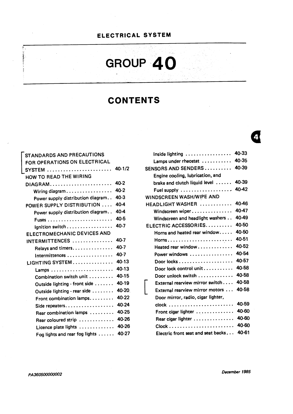 Alfa Romeo 90 User Manual