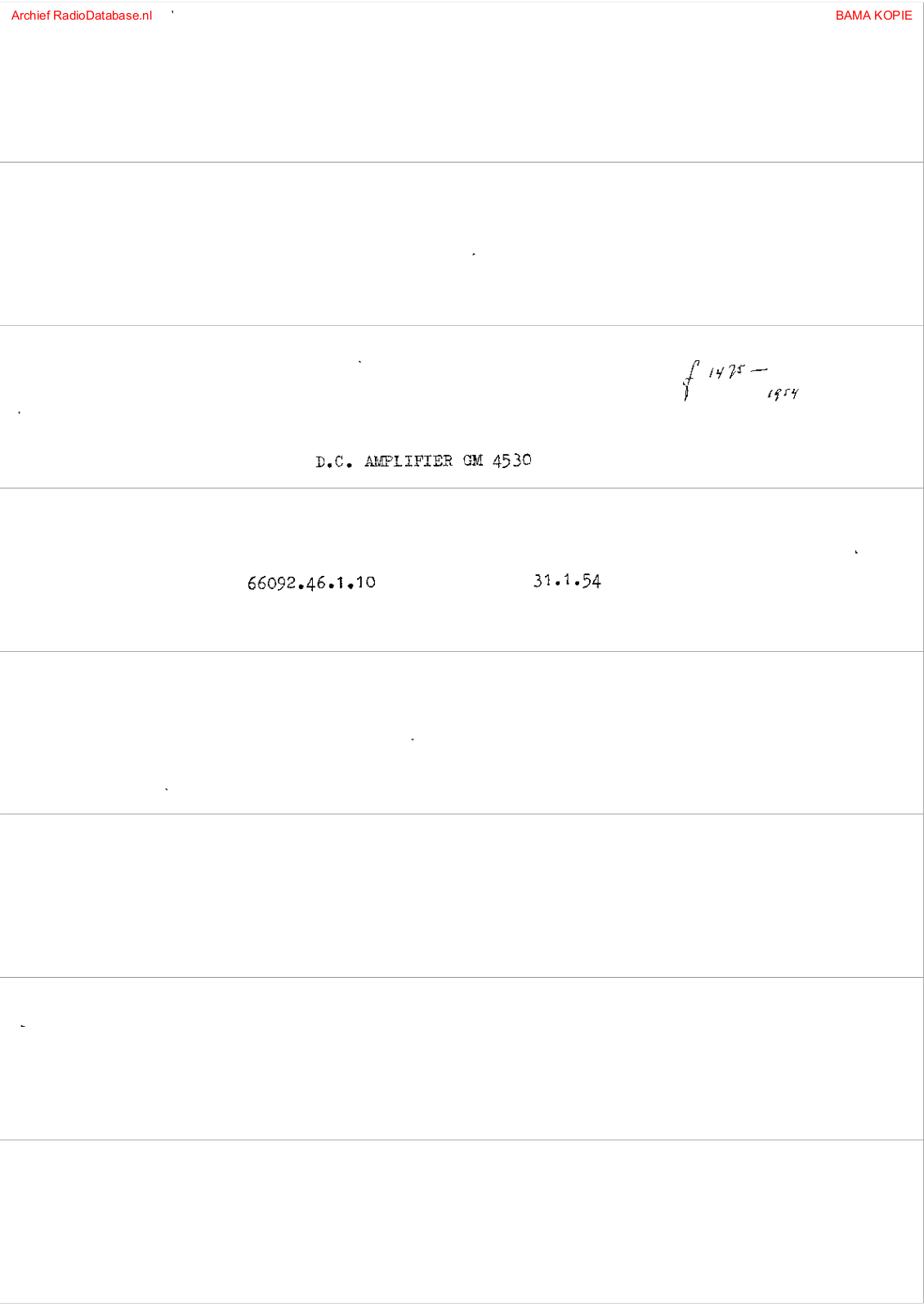 Philips GM4530 User Manual