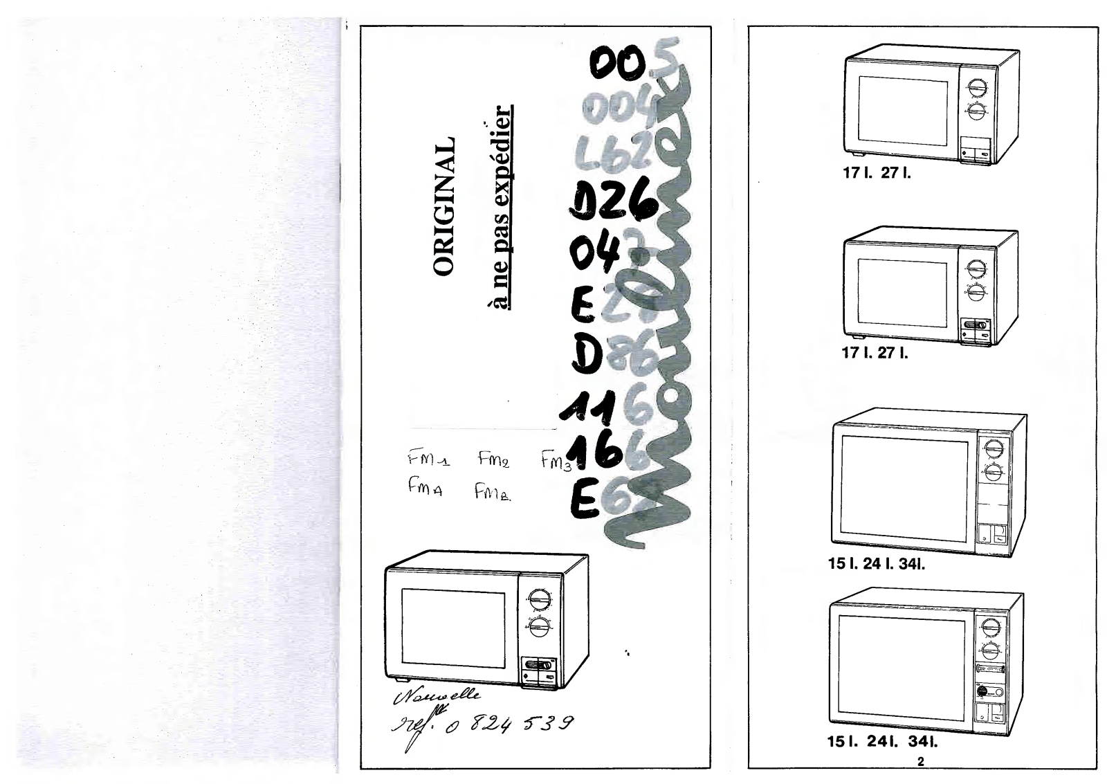 MOULINEX FM1 ULTIMYS, FM2 ULTIMYS, FM3 ULTIMYS, FMA ULTIMYS, FMB ULTIMYS User Manual