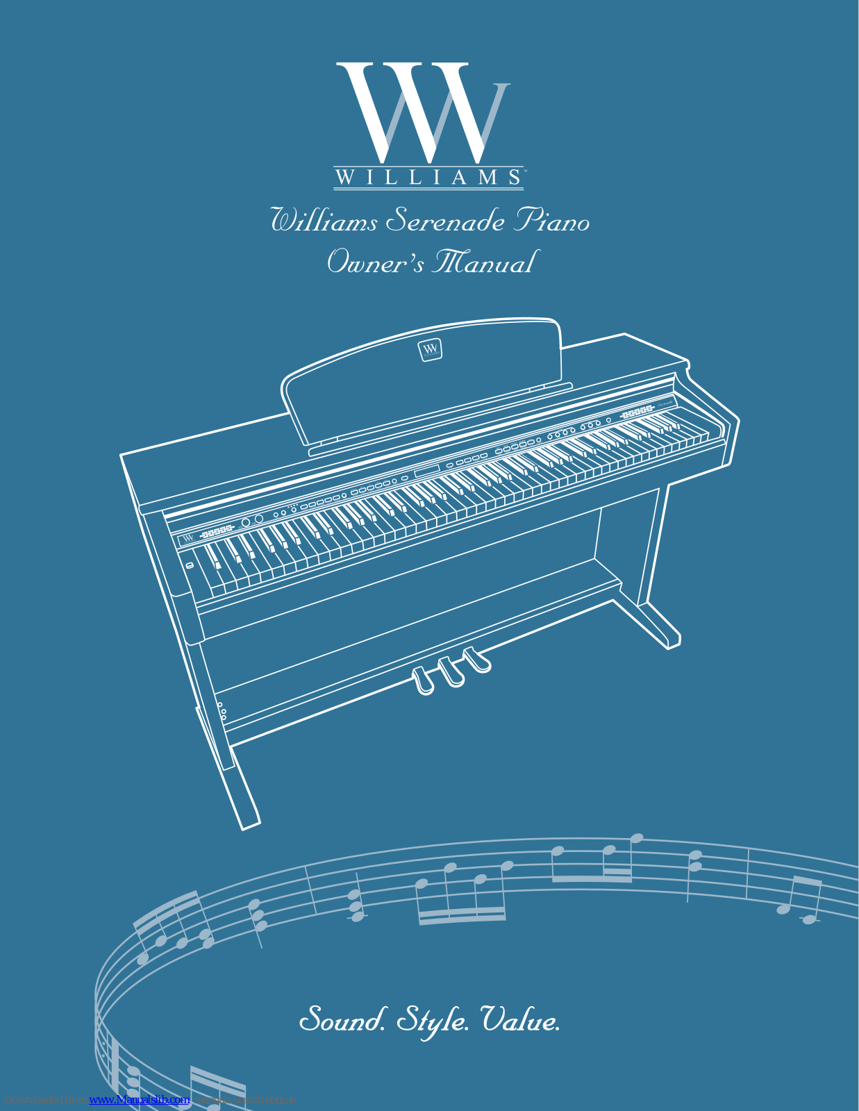 Williams pianos Serenade Owner's Manual