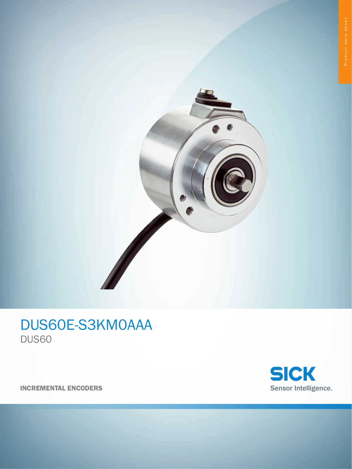 Sick DUS60E-S3KM0AAA Data Sheet