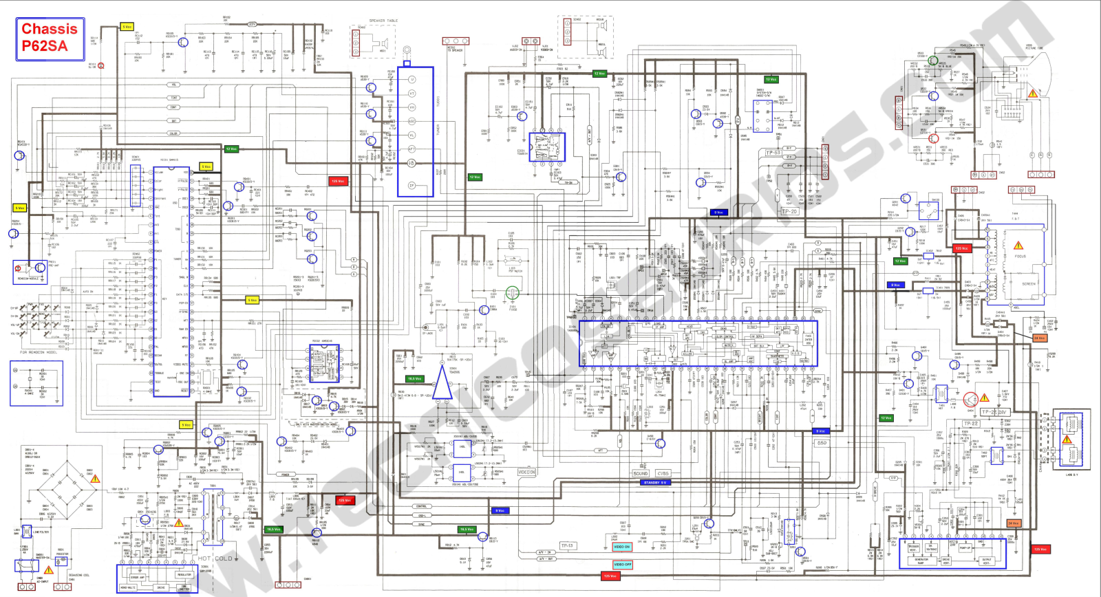 Nokia P62SA, SAT 203, SAT 221, SAT 143 Service Manual