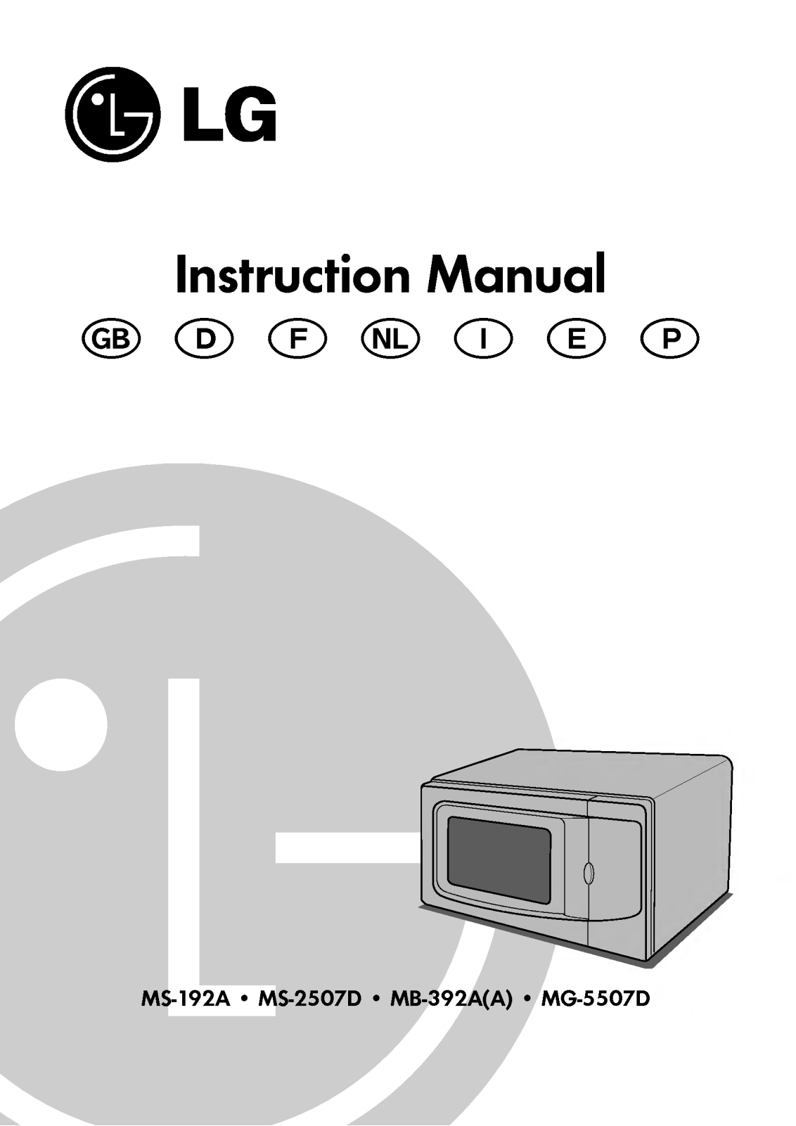 LG MS-192AG User Manual