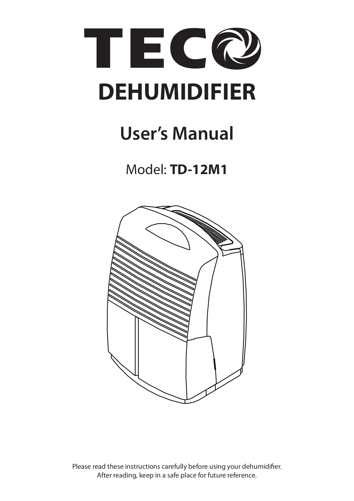 TECO TD-12M1, TD-20E1 User Manual