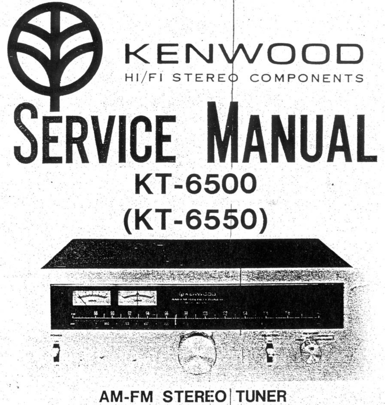 Kenwood KT-6500 Service Manual