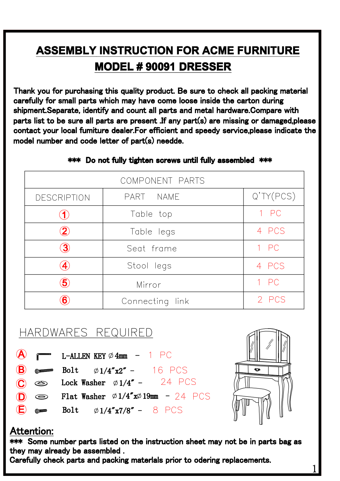 A&J Homes Studio AJHS3217 Installation & Assembly - ManualMachine.com