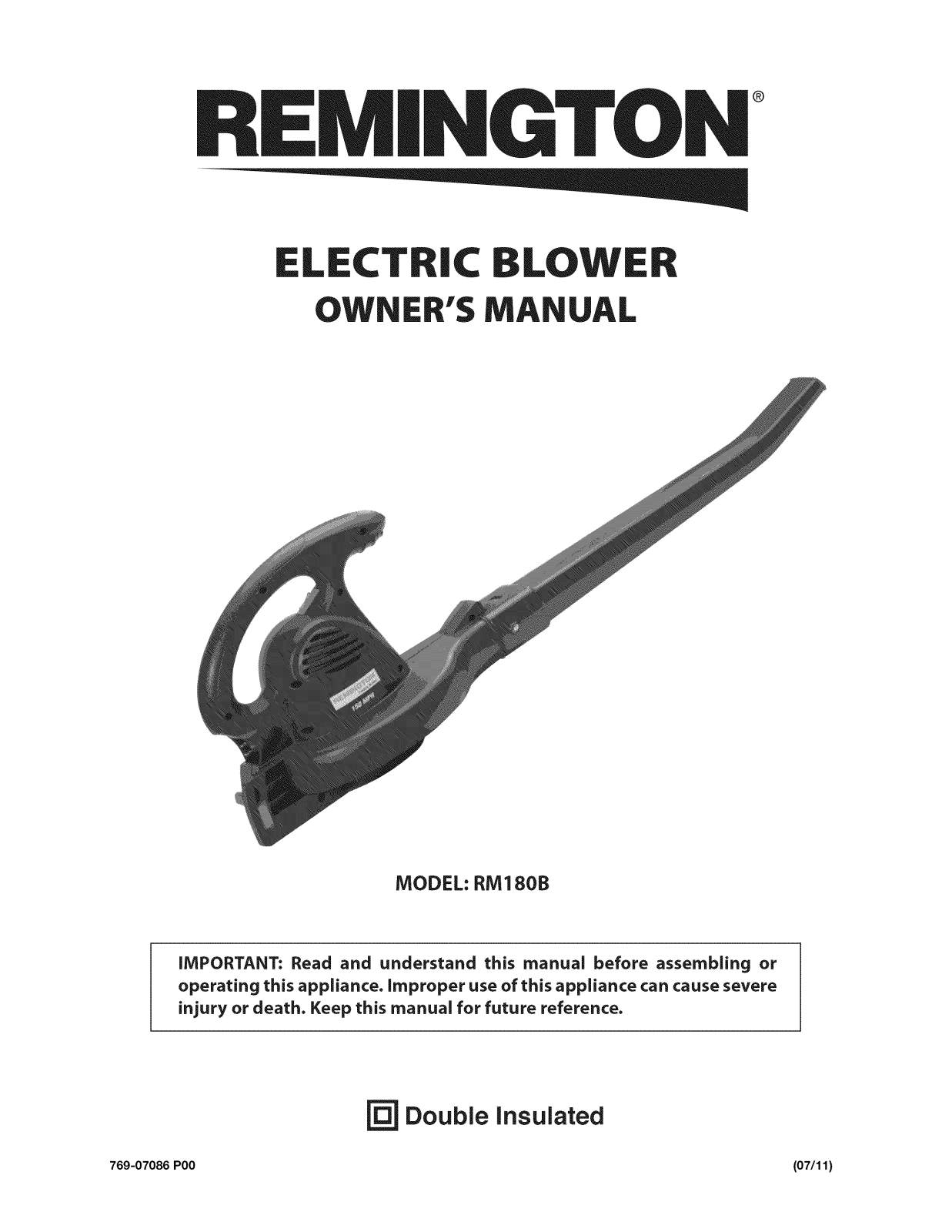 Craftsman 31641475 Owner’s Manual