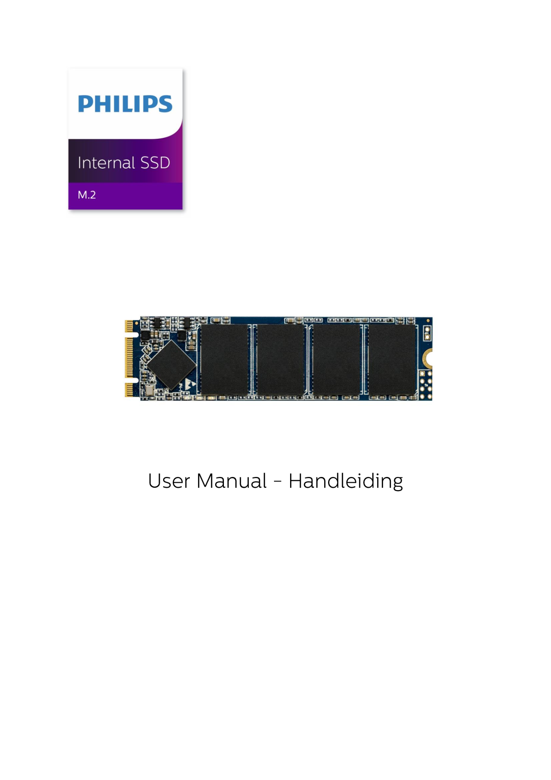 Philips Ultra Speed SATA M.2 SSD 480GB User manual