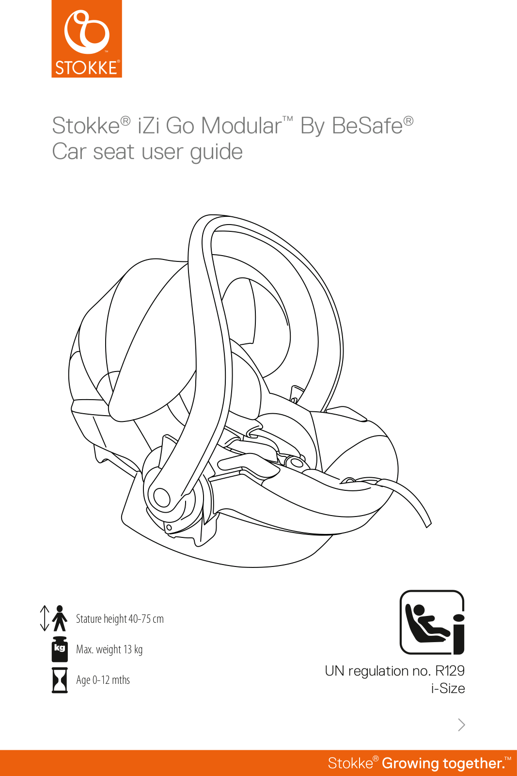 Stokke iZi Go Modular by BeSafe operation manual