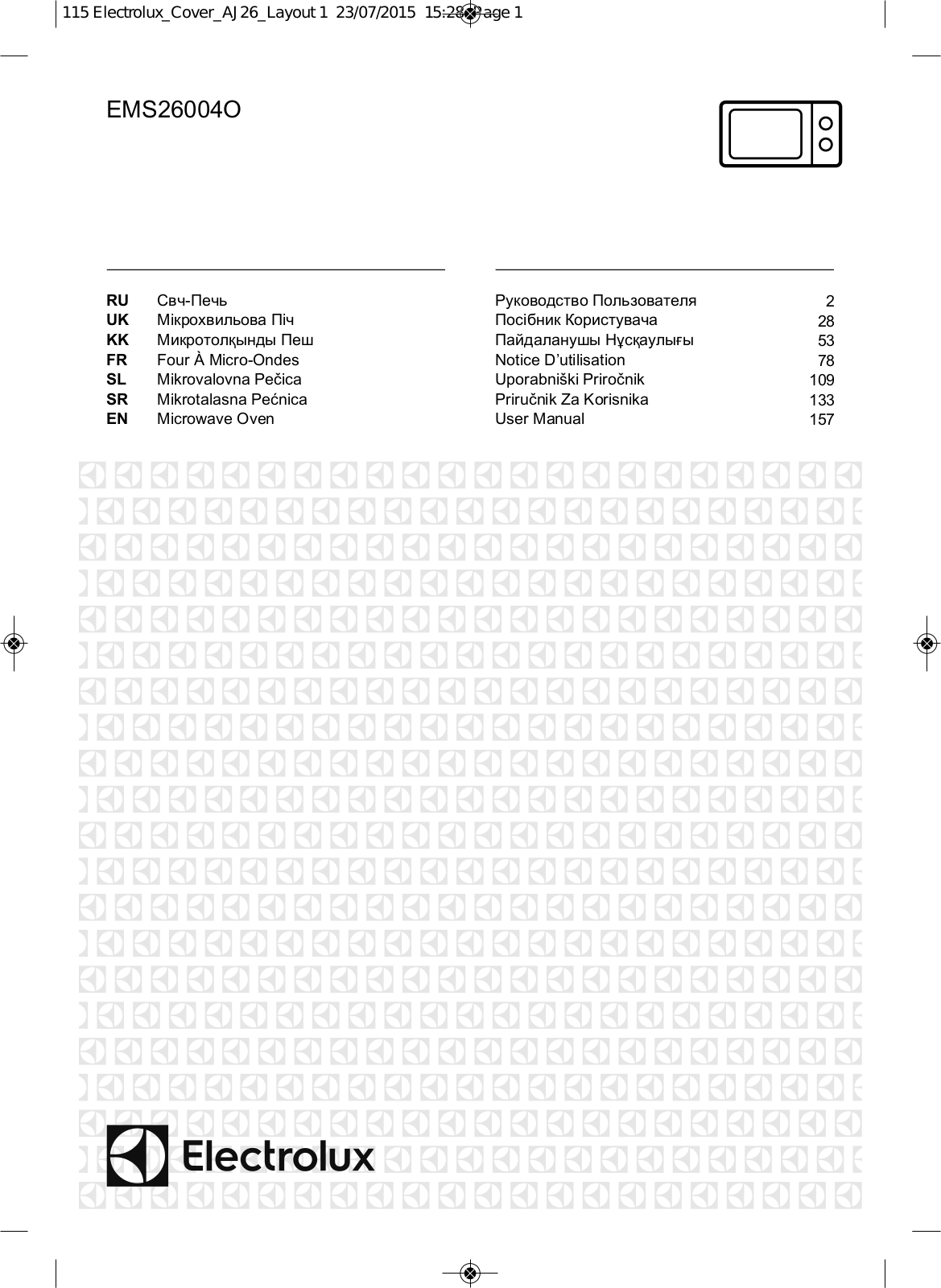 Electrolux EMS 26004 OW User Manual