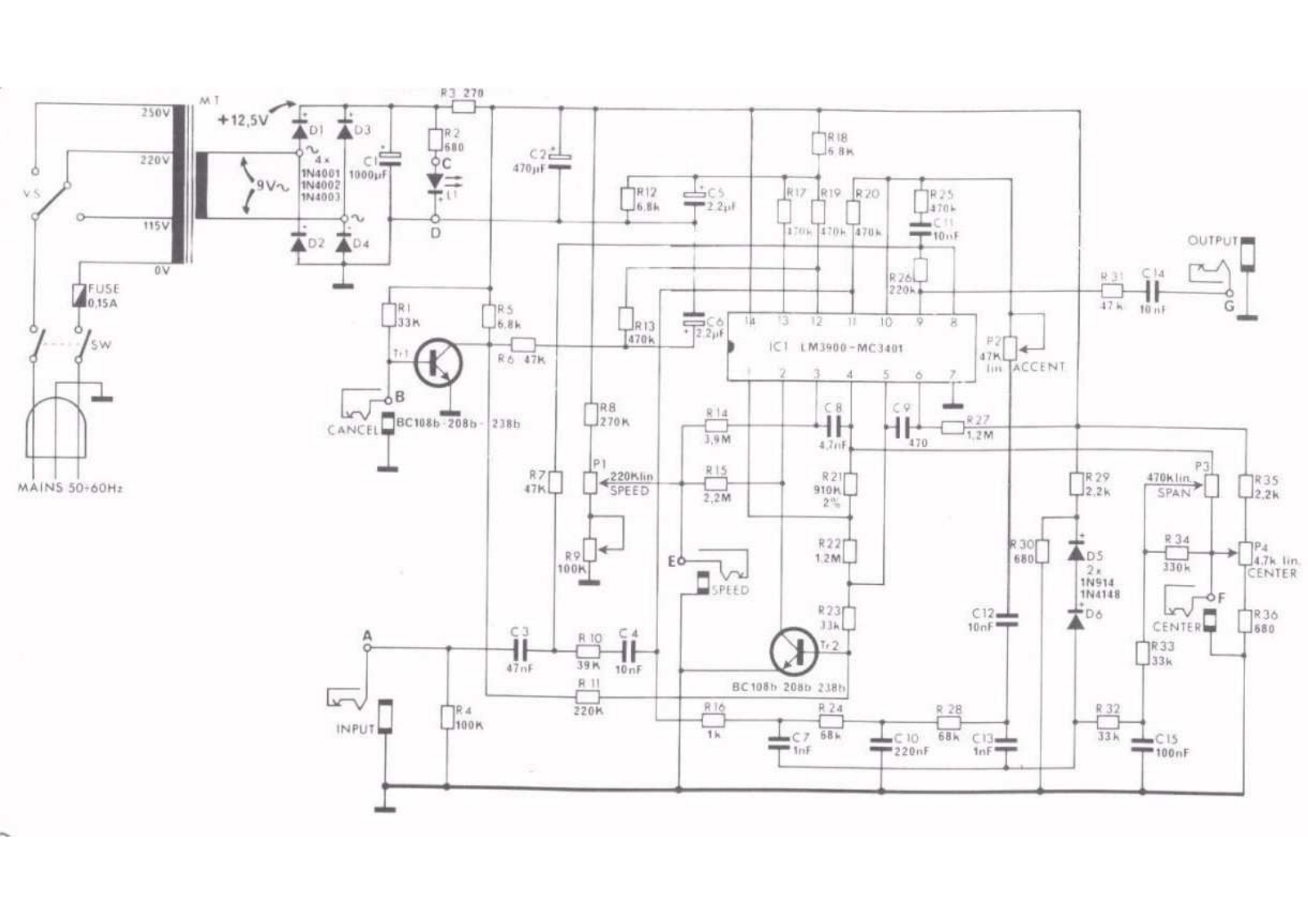 Amtron uk264 schematic