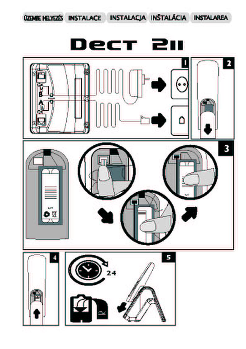 Philips DECT211 Manual
